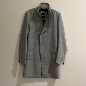 ONLY & SONS Funnel Neck Coat (M)